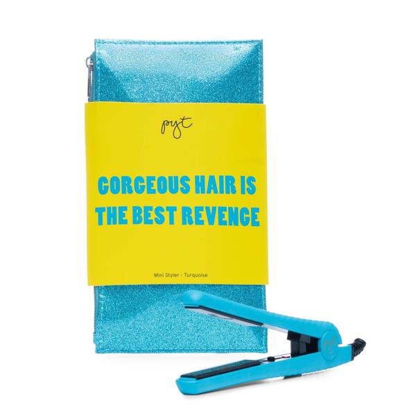 Mini Glätteisen – Keramik Haarglätter Blau